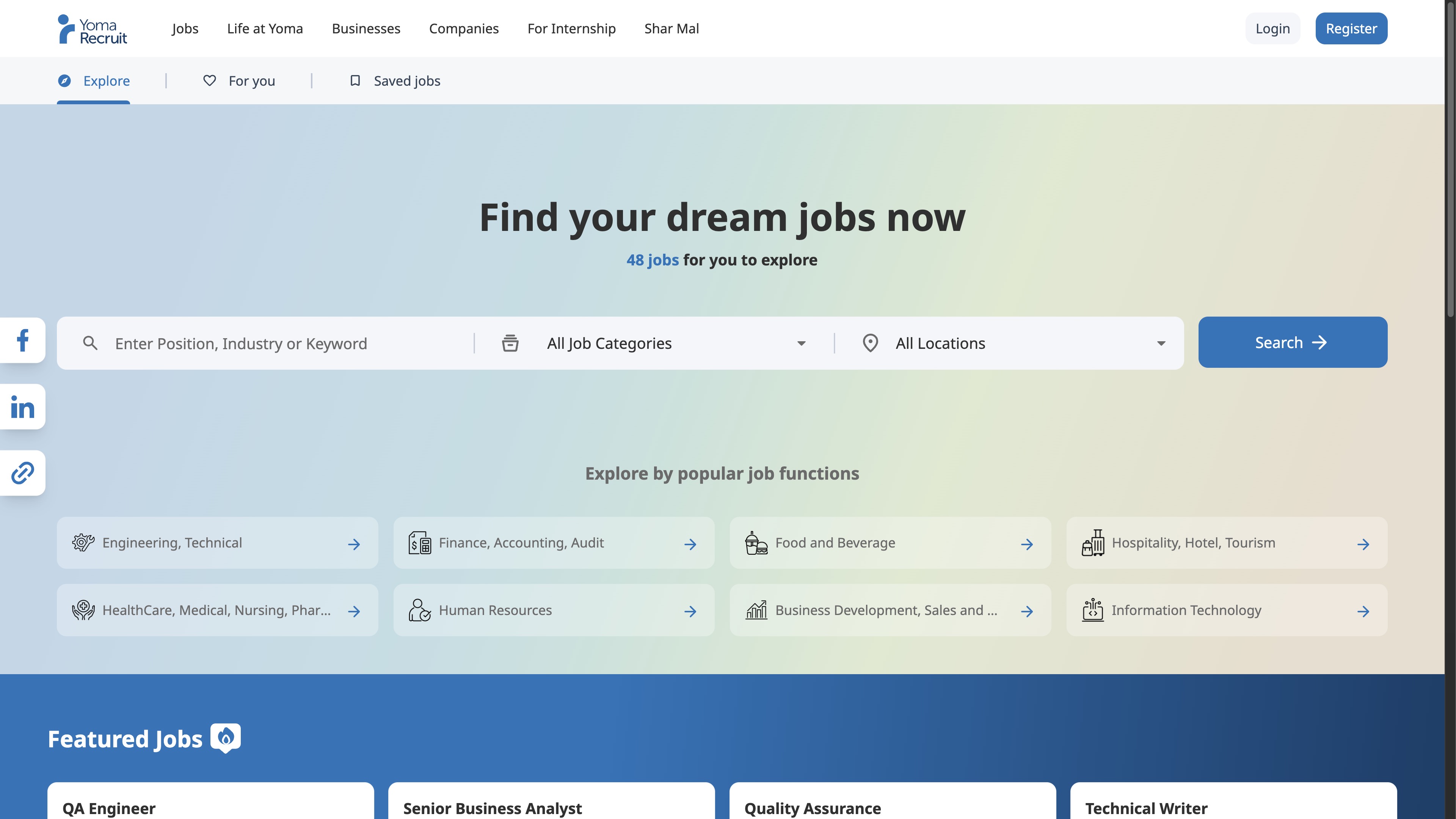 YomaRecruit - Modern Recruitment Platform